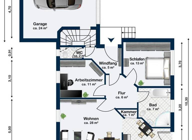 Einfamilienhaus zum Kauf 369.000 € 3 Zimmer 83 m² 1.061 m² Grundstück Prieros Heidesee 15754