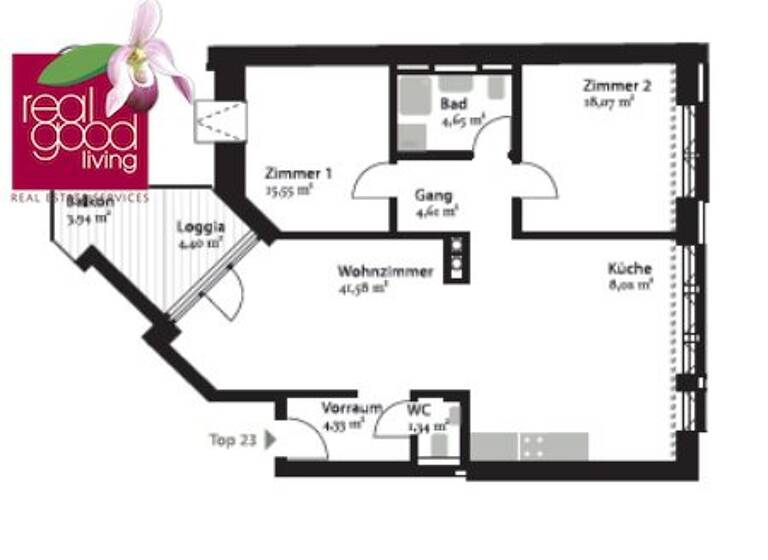 Wohnung zum Kauf 789.000 € 3 Zimmer 92,4 m² 1. Geschoss Wien 1150