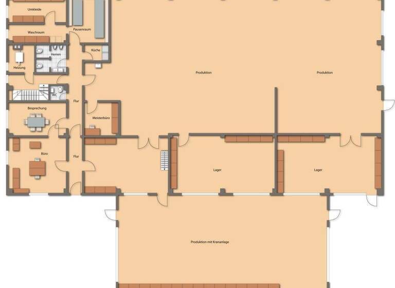 Halle/Industriefläche zum Kauf 1.200.000 € 1.069 m² Lagerfläche Berngau 92361