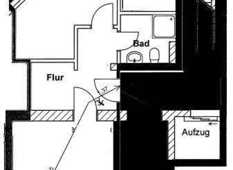 Wohnung zur Miete 270 € 1,5 Zimmer 50 m² EG frei ab 01.03.2026 Grüner Graben 12 Innenstadt Görlitz 02826