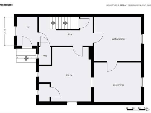 Reihenmittelhaus zur Miete 1.650 € 5 Zimmer 108 m² 247 m² Grundstück frei ab 01.03.2026 Gießen 35394
