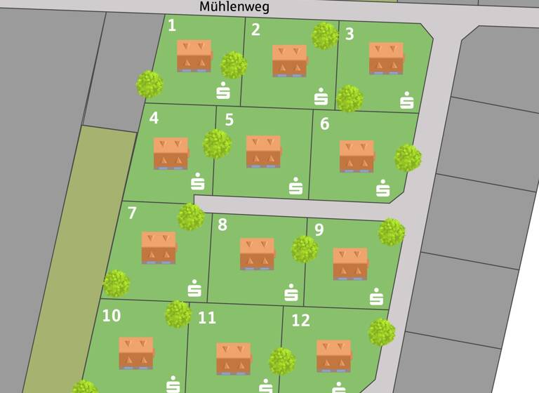 Grundstück zum Kauf provisionsfrei 89 € 614 m² Grundstück Borne 39435