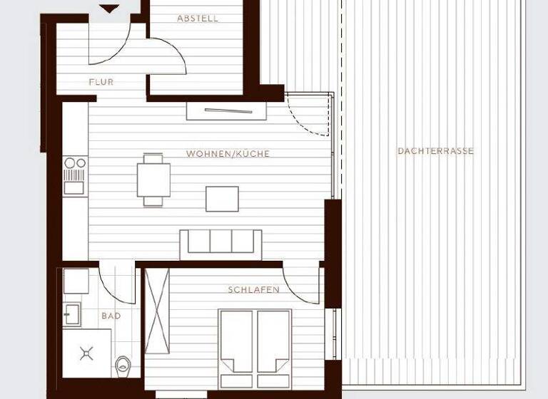 Wohnung zum Kauf - Erstbezug provisionsfrei 401.968 € 2 Zimmer 77,6 m² 4. Geschoss Stadtfeld Ost Magdeburg 39110