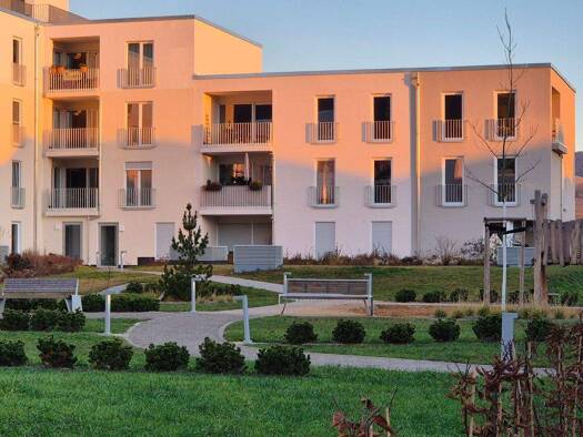 Terrassenwohnung zur Miete - Erstbezug 1.440 € 4 Zimmer 107 m² EG Rowena-Morse-Str. 28 Zwätzen Jena 07743