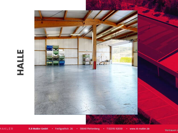 Lagerhalle zum Kauf 420.000 € 560 m² Lagerfläche Holthausen Plettenberg / Köbbinghausen 58840