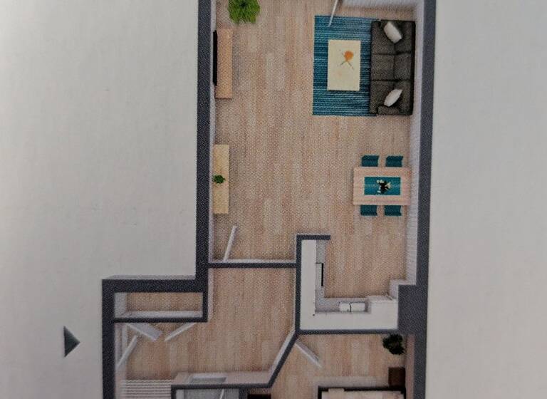 Wohnung zur Miete 900 € 2 Zimmer 68 m² Geschoss 1/3 frei ab 01.10.2026 Musbeker Weg 3 Harrislee 24955