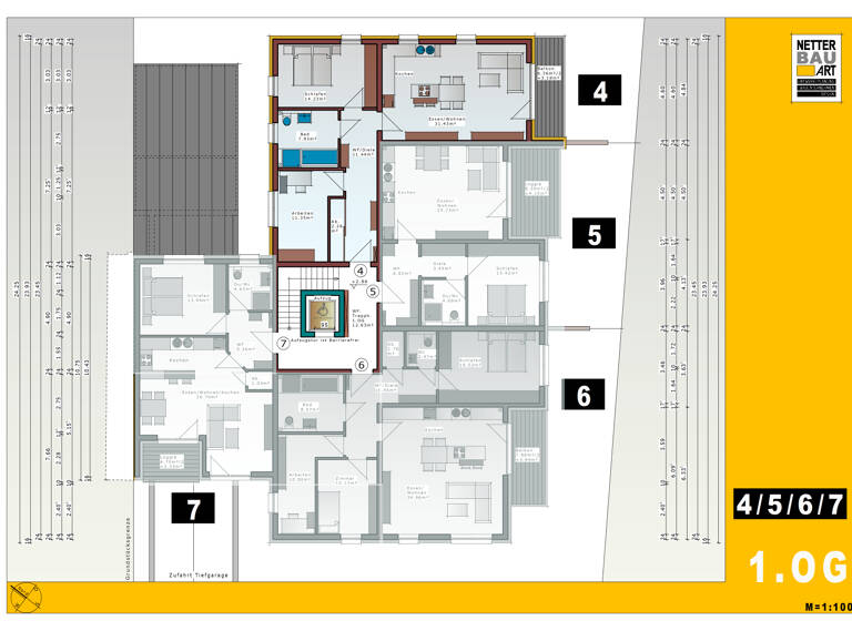 Wohnung zum Kauf provisionsfrei 498.500 € 3 Zimmer 81,3 m²<br/>Wohnfläche 1.<br/>Geschoss Sprottauer Str. 105 Altenfurt Nürnberg 90475