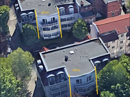 Studio zur Miete 341 € 1 Zimmer 42,6 m² UG frei ab sofort Südstraße 62 Innenstadt Halle (Saale) 06110