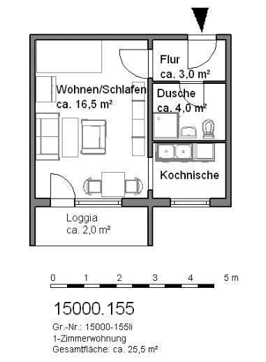 Wohnung zur Miete 250 € 1 Zimmer 29,2 m²<br/>Wohnfläche 3.<br/>Geschoss ab sofort<br/>Verfügbarkeit Weinbergsweg 9 Thale Thale 06502