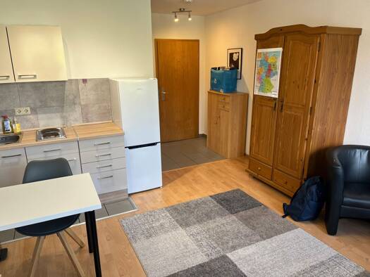 Studio zur Miete 330 € 1 Zimmer 23 m² Geschoss 1/2 frei ab sofort Breslauer Straße 1 b Eschberg Saarbrücken 66121