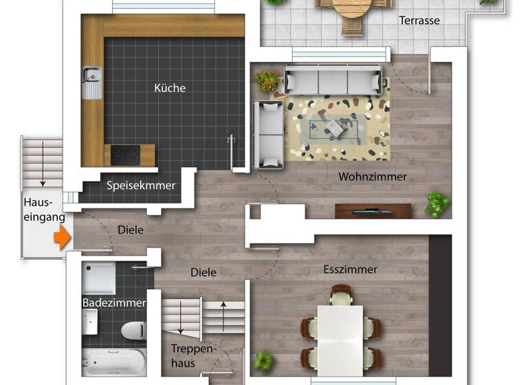 Einfamilienhaus zum Kauf 265.000 € 6 Zimmer 150 m² 1.515 m² Grundstück Bergenhausen 55469
