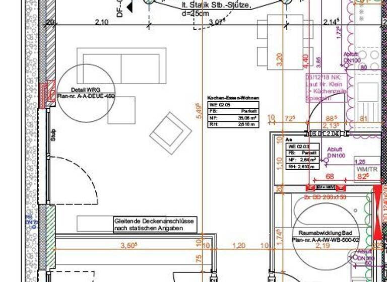 Wohnung zur Miete 995 € 2 Zimmer 74,5 m² frei ab 15.05.2026 Trier-Nord Trier 54292