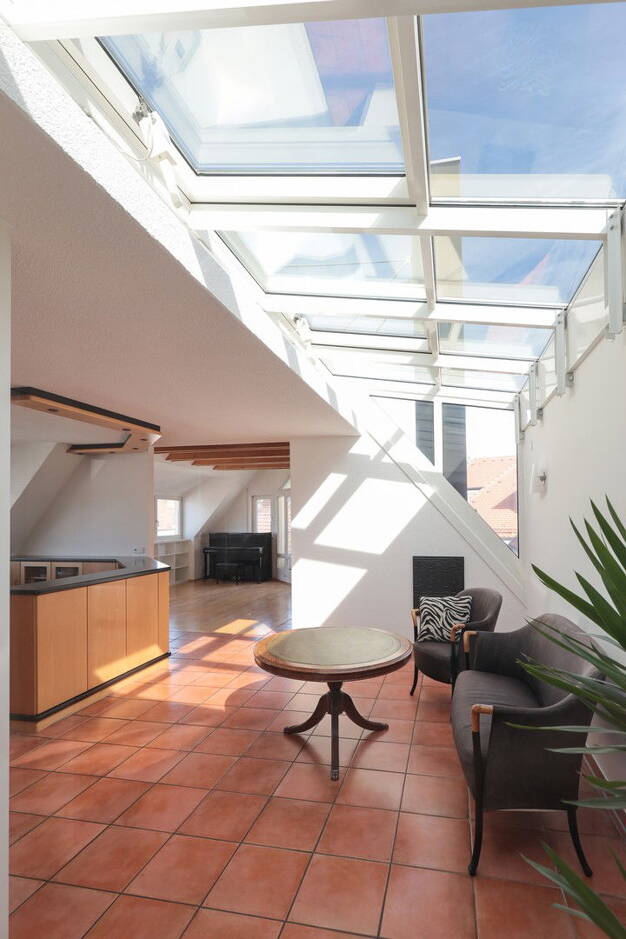 Wohnung zum Kauf provisionsfrei 493.000 € 3,5 Zimmer 105 m² Dachgeschoss, 3. Geschoss Karlstr. 2-4 Weingarten 88250
