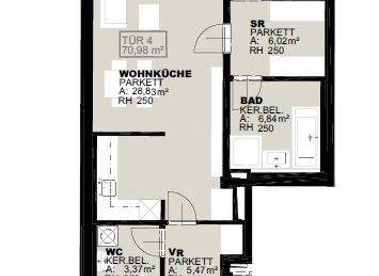 Wohnung zum Kauf 540.000 € 3 Zimmer 78,4 m² Wien 1130