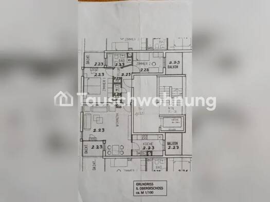 Wohnung zur Miete Tauschwohnung 1.300 € 3,5 Zimmer 86 m² Neustadt Mainz 55118