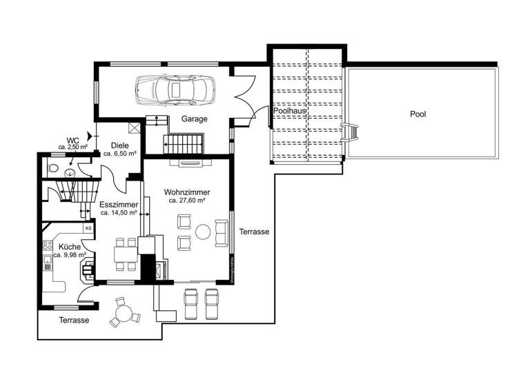 Einfamilienhaus zum Kauf 1.600.000 € 5 Zimmer 165,5 m² 518 m² Grundstück Gräfelfing 82166