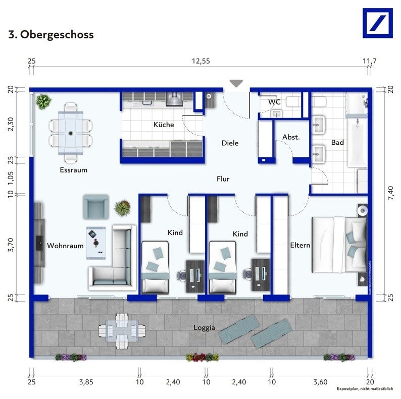 Wohnung zum Kauf 240.000 € 4 Zimmer 93,7 m²<br/>Wohnfläche Kuchen 73329