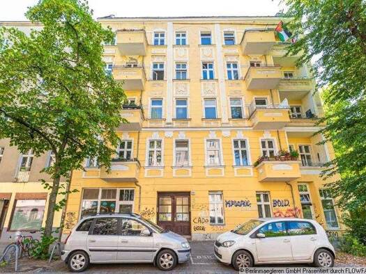 Wohnung zum Kauf 117.500 € 1 Zimmer 35,7 m² 2. Geschoss Malplaquetstraße 35 Wedding Berlin, Wedding 13347