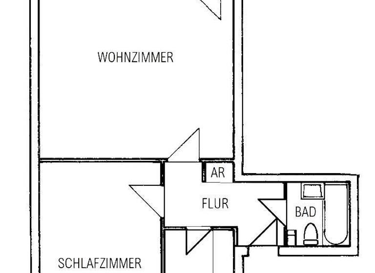 Wohnung zum Kauf 187.000 € 2 Zimmer 60,3 m²<br/>Wohnfläche Büchenbach Erlangen 91056