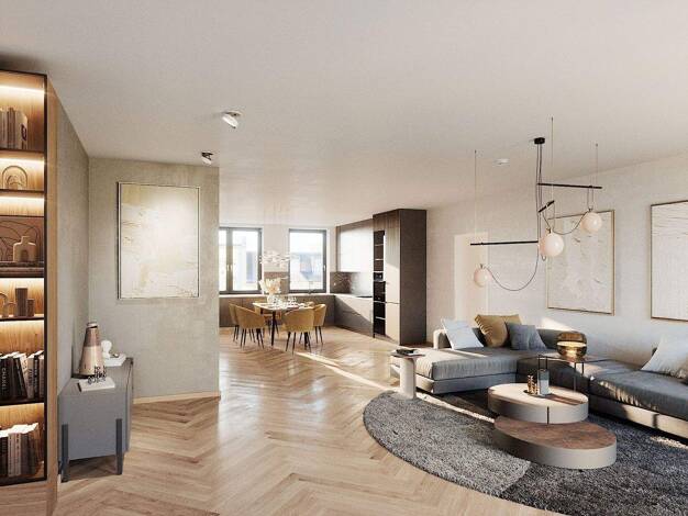 Wohnung zum Kauf - Erstbezug 2.250.000 € 5 Zimmer 157,1 m² 3. Geschoss Rehmstraße 13 b-f Winterhude Hamburg 22299