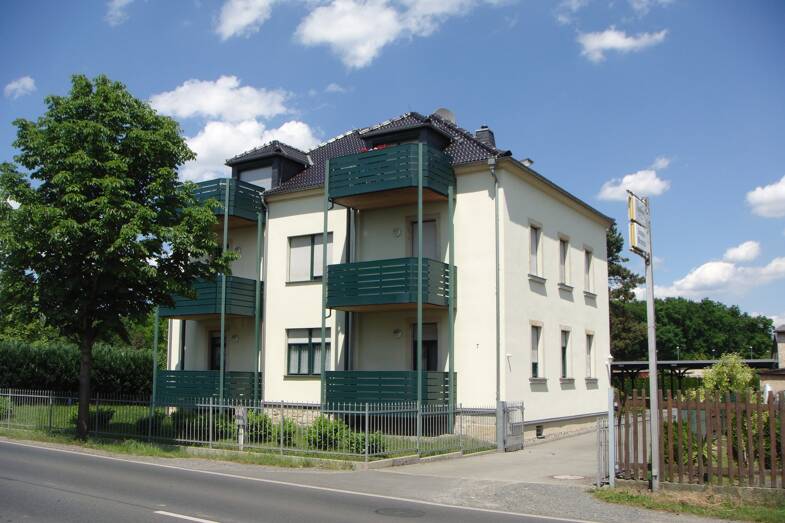 Wohnung zur Miete 370 € 2 Zimmer 46,2 m² EG frei ab sofort Äußere Pillnitzer Straße Pirna Pirna 01796