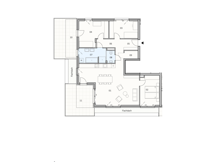 Wohnung zum Kauf - Erstbezug 655.000 € 4 Zimmer 103,7 m² Finkenweg 9 St. Leonhard Villach(Stadt) 9500