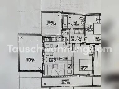 Terrassenwohnung zur Miete 1.150 € 2 Zimmer 70 m² 2. Geschoss Untere Au München 81543