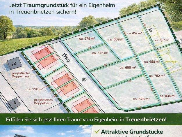 Grundstück zum Kauf 97.750 € 575 m² Grundstück frei ab sofort Treuenbrietzen 14929