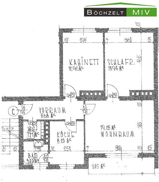 Wohnung zum Kauf 64.900 € 3 Zimmer 66,7 m²<br/>Wohnfläche 3.<br/>Geschoss Fleischergasse Zeltweg 8740