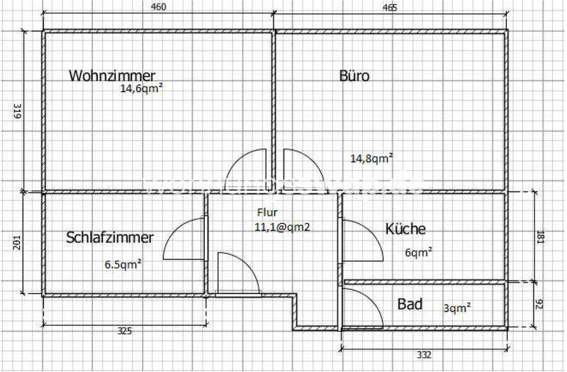 Studio zur Miete 830 € 2,5 Zimmer 55 m²<br/>Wohnfläche 2.<br/>Geschoss Hoheluft - West 20253