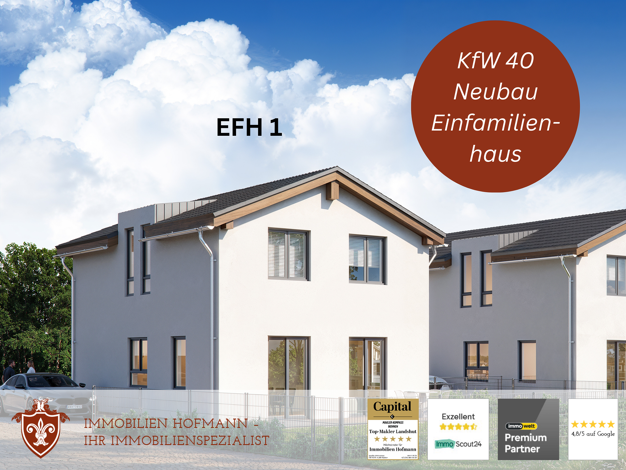 Einfamilienhaus zum Kauf - Erstbezug 439.000 € 4 Zimmer 112,5 m² 292 m² Grundstück Dornwang Moosthenning 84164