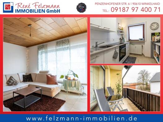 Wohnung zur Miete 590 € 2 Zimmer 51,5 m² 1. Geschoss frei ab 01.05.2026 Altdorf 90518