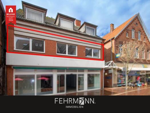 Bürogebäude zur Miete 1.000 € 117,7 m² Bürofläche Altstadt Meppen 49716
