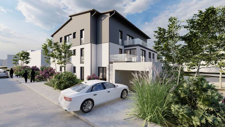 Wohnung zum Kauf - Neubau provisionsfrei als Kapitalanlage geeignet 435.000 € 2 Zimmer 70,3 m² Haunwöhrer Str. 55 Ingolstadt Ingolstadt 85051