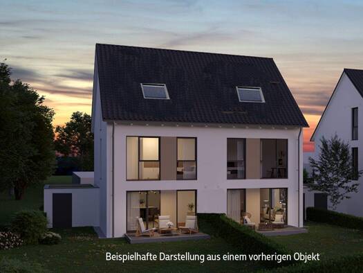 Doppelhaushälfte zum Kauf - Erstbezug 549.900 € 5 Zimmer 125,3 m² 263,2 m² Grundstück Görlitzer Straße 1 Hainstadt Hainburg 63512