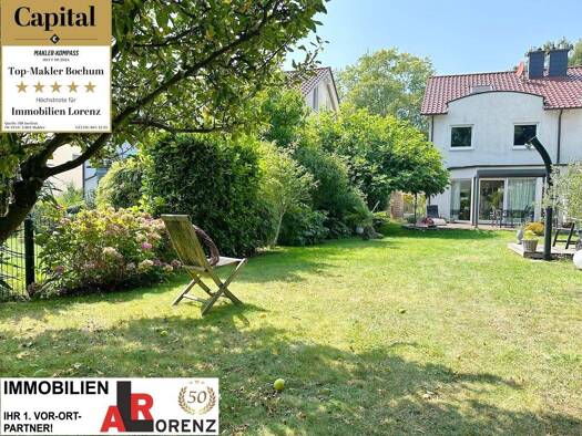 Doppelhaushälfte zum Kauf 548.800 € 6,5 Zimmer 140 m² 430 m² Grundstück Dahlhausen Bochum 44879