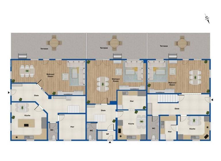 Mehrfamilienhaus zum Kauf 579.000 € 10 Zimmer 315 m² 3.937 m² Grundstück Laggenbeck Ibbenbüren 49479