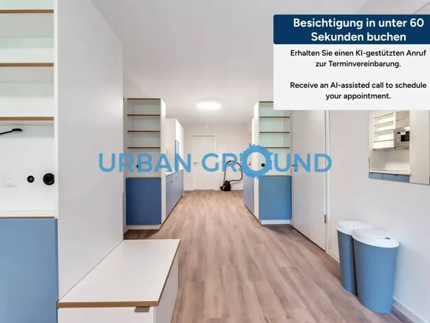 Studio zur Miete 546 € 1 Zimmer 18,5 m² 1. Geschoss frei ab 01.05.2026 Rathenaustraße Oberschöneweide Berlin 12459