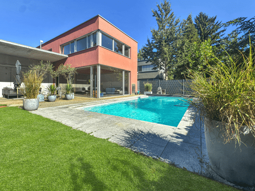 Einfamilienhaus zum Kauf provisionsfrei 885.000 € 4 Zimmer 121 m² 413 m² Grundstück Neue Landstraße 62b Mäder 6841