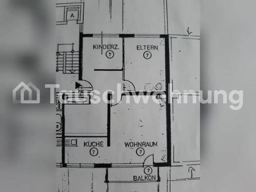 Wohnung zur Miete Tauschwohnung 1.000 € 3 Zimmer 75 m² 4. Geschoss Lindenthal Köln 50931