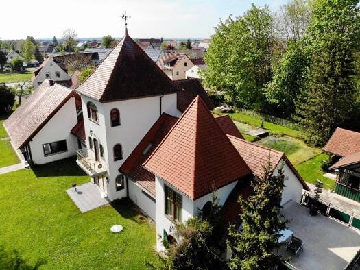 Einfamilienhaus zum Kauf 1.290.000 € 10 Zimmer 244,6 m² 2.429 m² Grundstück Am Forsthaus 1 Oberndorf Oberndorf am Lech 86698