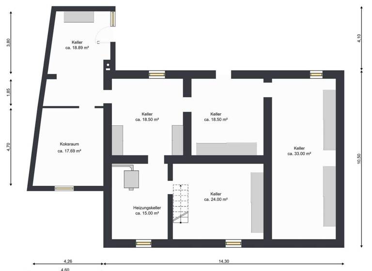 Mehrfamilienhaus zum Kauf 199.000 € 8 Zimmer 225 m² 839 m² Grundstück Heusweiler 66265