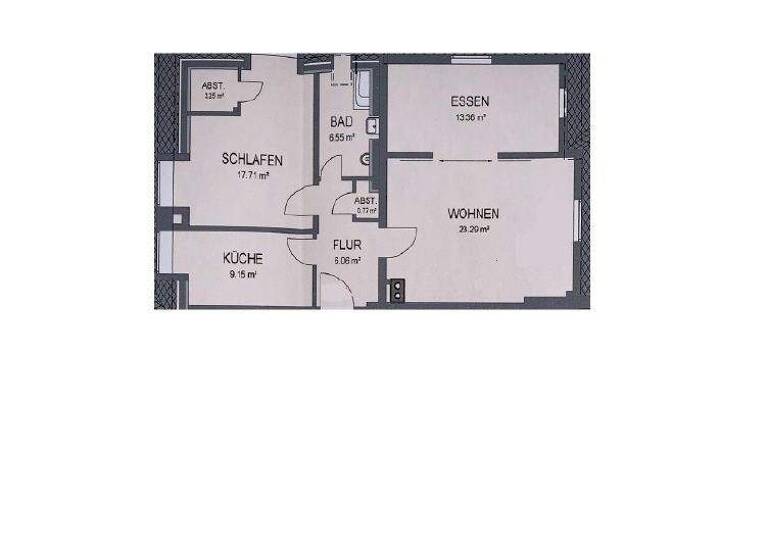 Wohnung zur Miete 560 € 3 Zimmer 80,1 m² 3. Geschoss Glauchau 08371