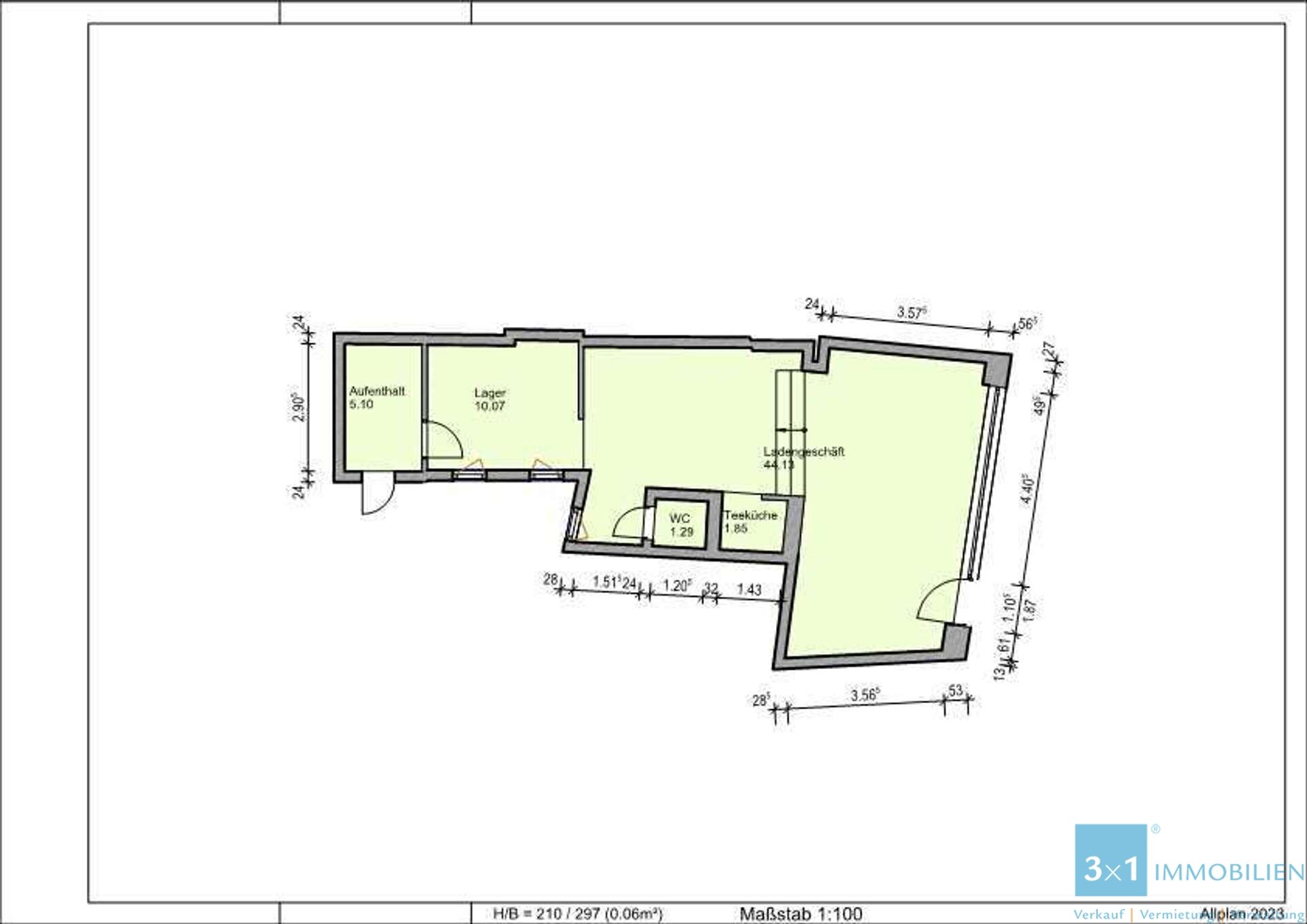 Laden zur Miete 900 € 62,4 m²<br/>Verkaufsfläche Paulstraße 25 Altstadt Erfurt 99084