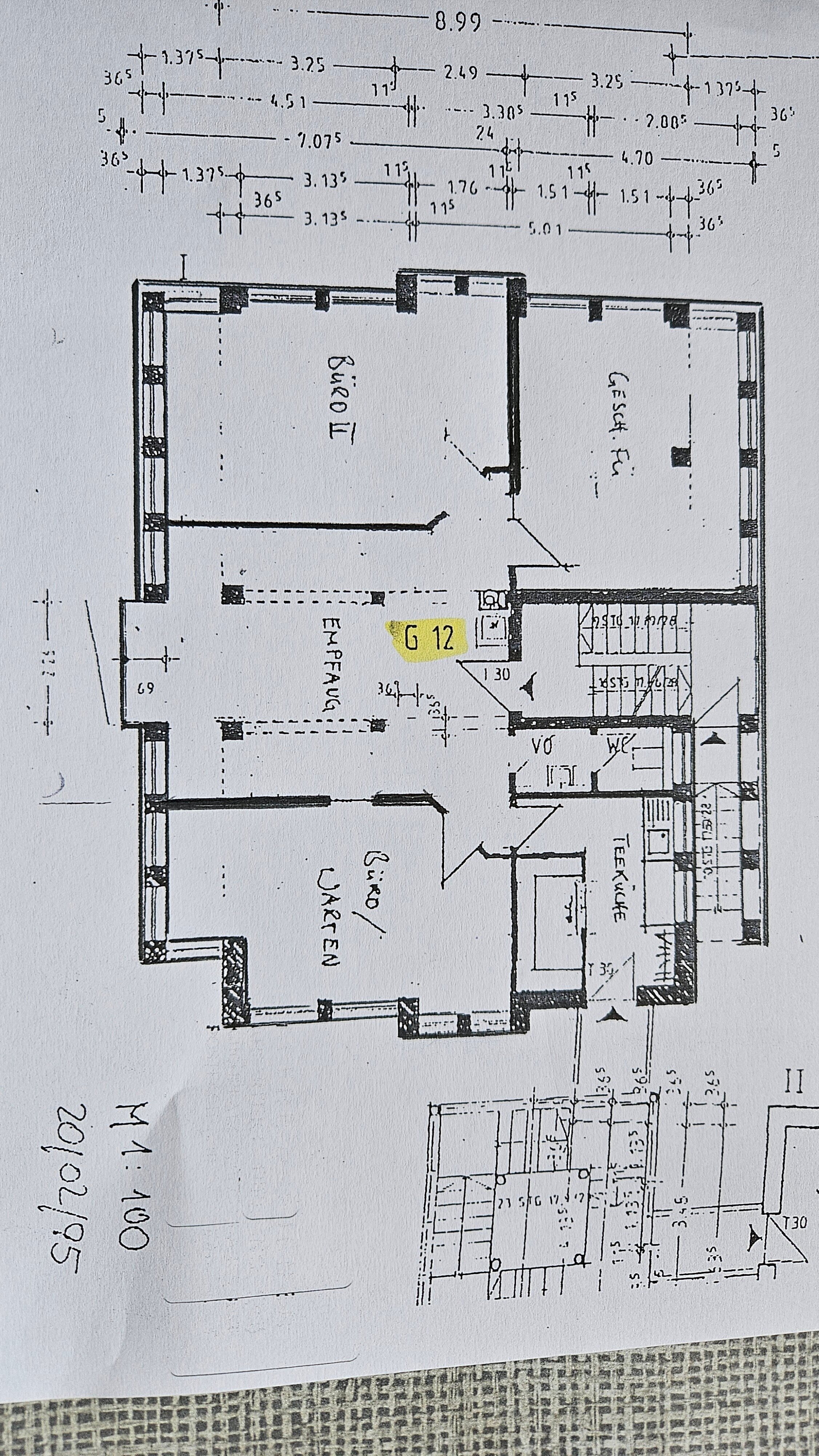 Bürofläche zum Kauf 260.000 € 138 m²<br/>Bürofläche Am Schnellertor Karlstadt Karlstadt 97753