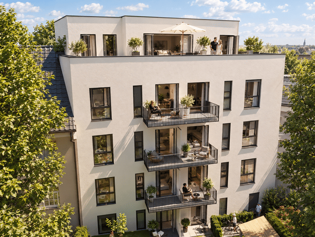 Penthouse zum Kauf - Erstbezug provisionsfrei 1.289.000 € 4 Zimmer 104,3 m² Geschoss 4/4 frei ab 31.03.2027 Eimsbüttel Hamburg 22527