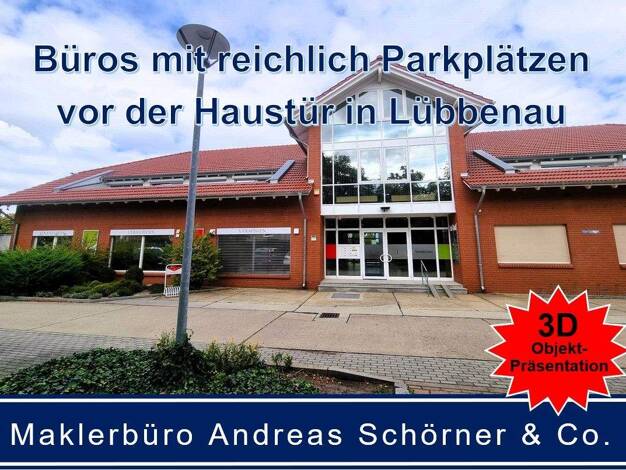Bürofläche zur Miete 590 € 4 Zimmer 56 m² Bürofläche Friedrich-Engels-Str. 30 Lübbenau Lübbenau/Spreewald 03222