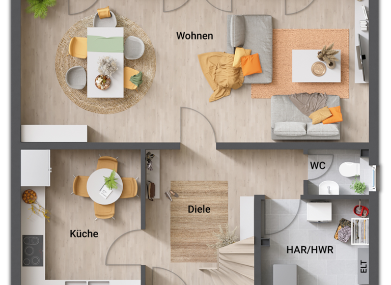 Einfamilienhaus zum Kauf - Erstbezug 518.420 € 5 Zimmer 121 m² 900 m² Grundstück Spiesheim 55288