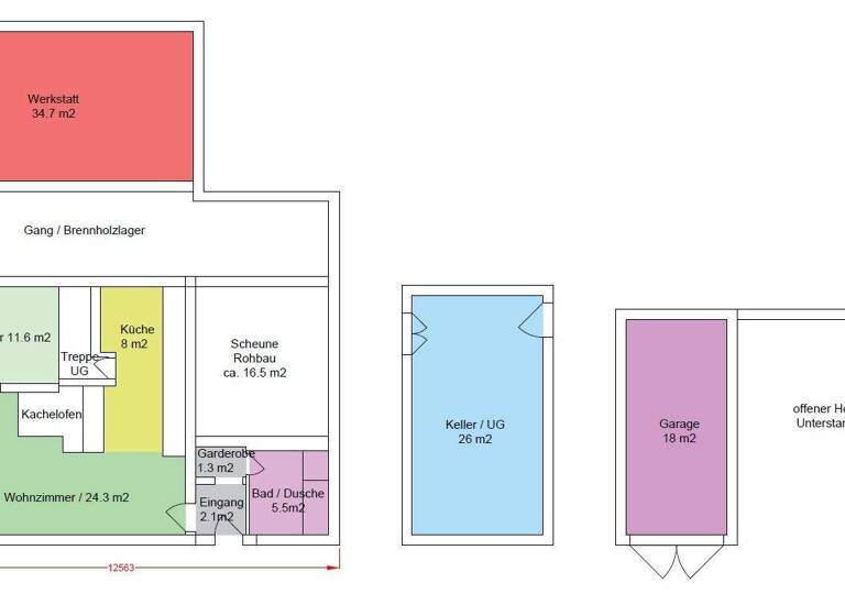 Bauernhaus zum Kauf provisionsfrei 745.000 € 950 m² Grundstück frei ab sofort Bühelstrasse 2d Hohenems 6845
