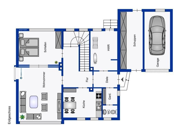 Einfamilienhaus zum Kauf 109.000 € 5 Zimmer 110 m²<br/>Wohnfläche 850 m²<br/>Grundstück Horsten Friedeburg , Ostfriesl 26446